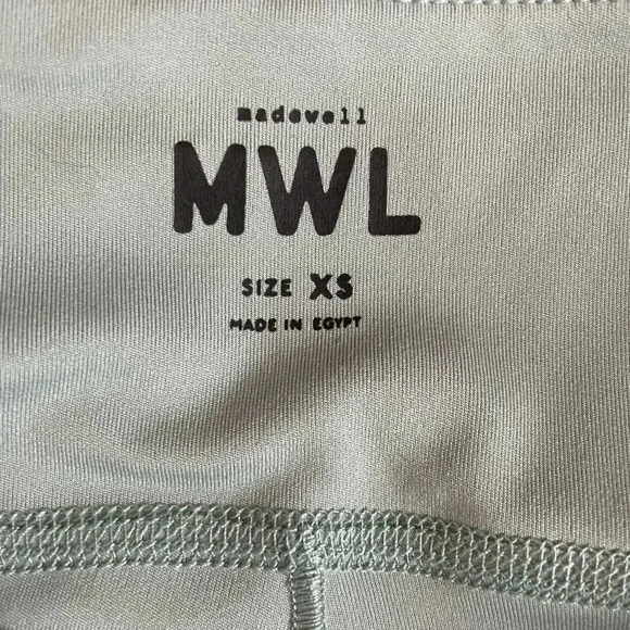 3 FOR $15 MWL Madewell Flex Fitness Dress Green Size XS - Picture 4 of 5